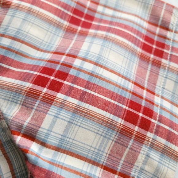 Aeropostale Plaid Snap Button Up Shirt - Picture 11 of 14